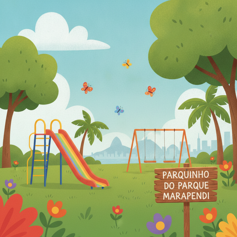 Foto: Parquinho do Parque Marapendi