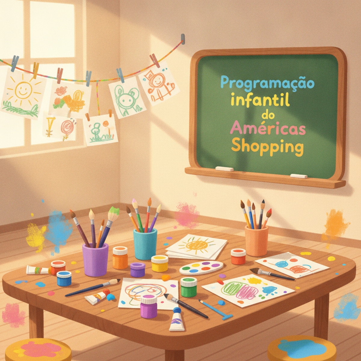 Foto: Programação infantil do Américas Shopping