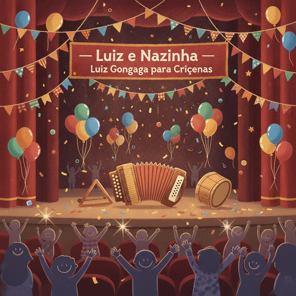 Foto: Luiz e Nazinha — Luiz Gonzaga para Crianças