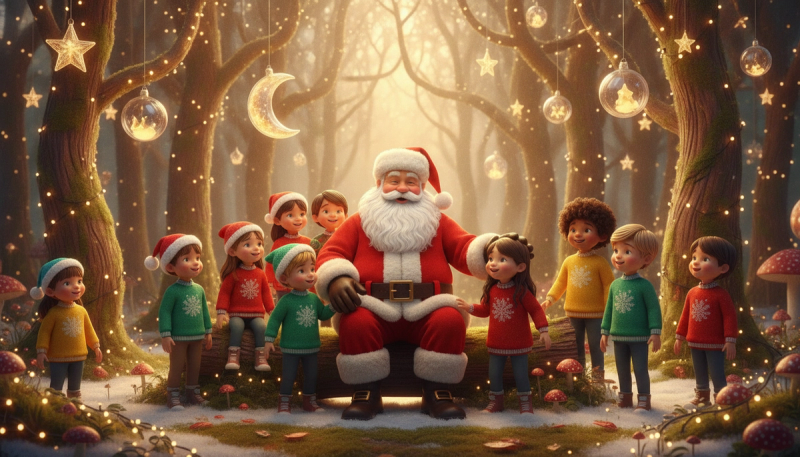 Foto: Chegada do Papai Noel no Botafogo Praia Shopping