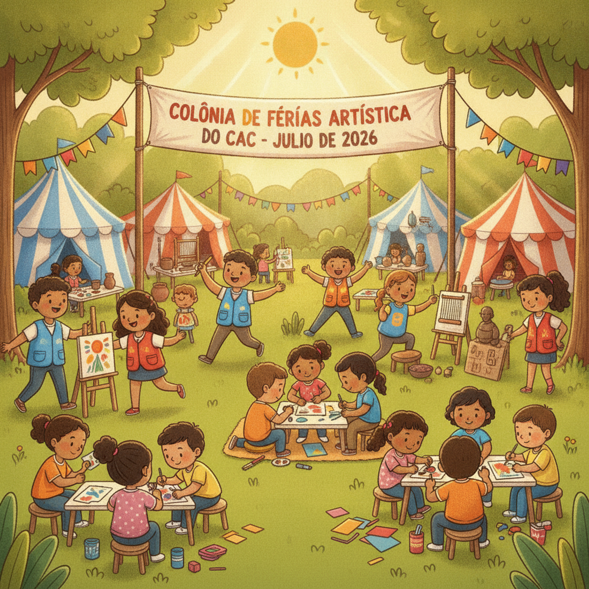 Foto: Colônia de Férias Artística do CAC