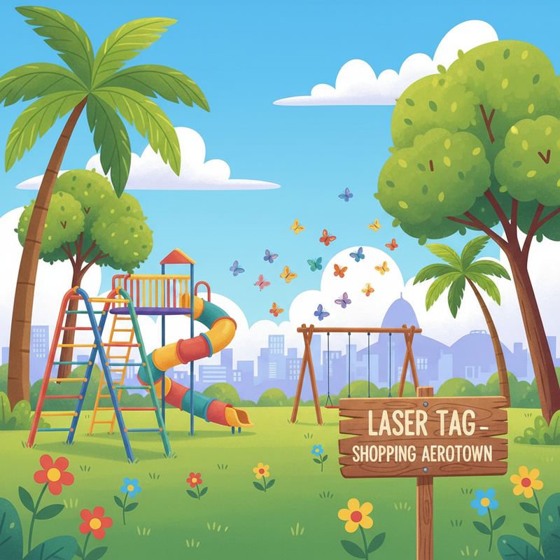 Foto: Laser Tag - Shopping Aerotown