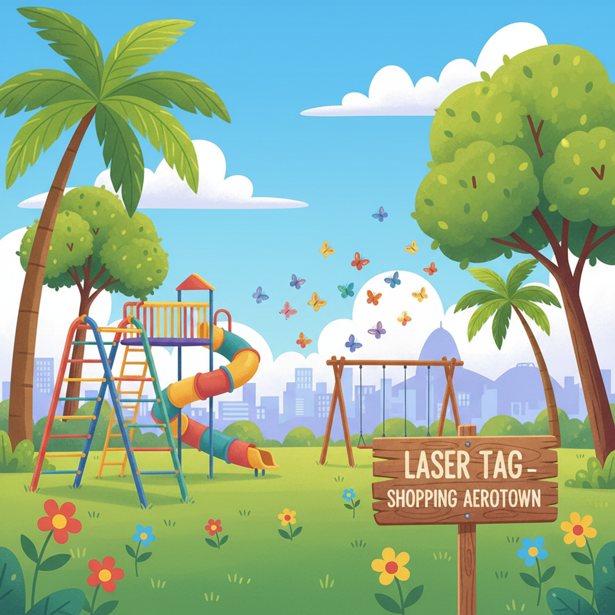 Foto: Laser Tag - Shopping Aerotown