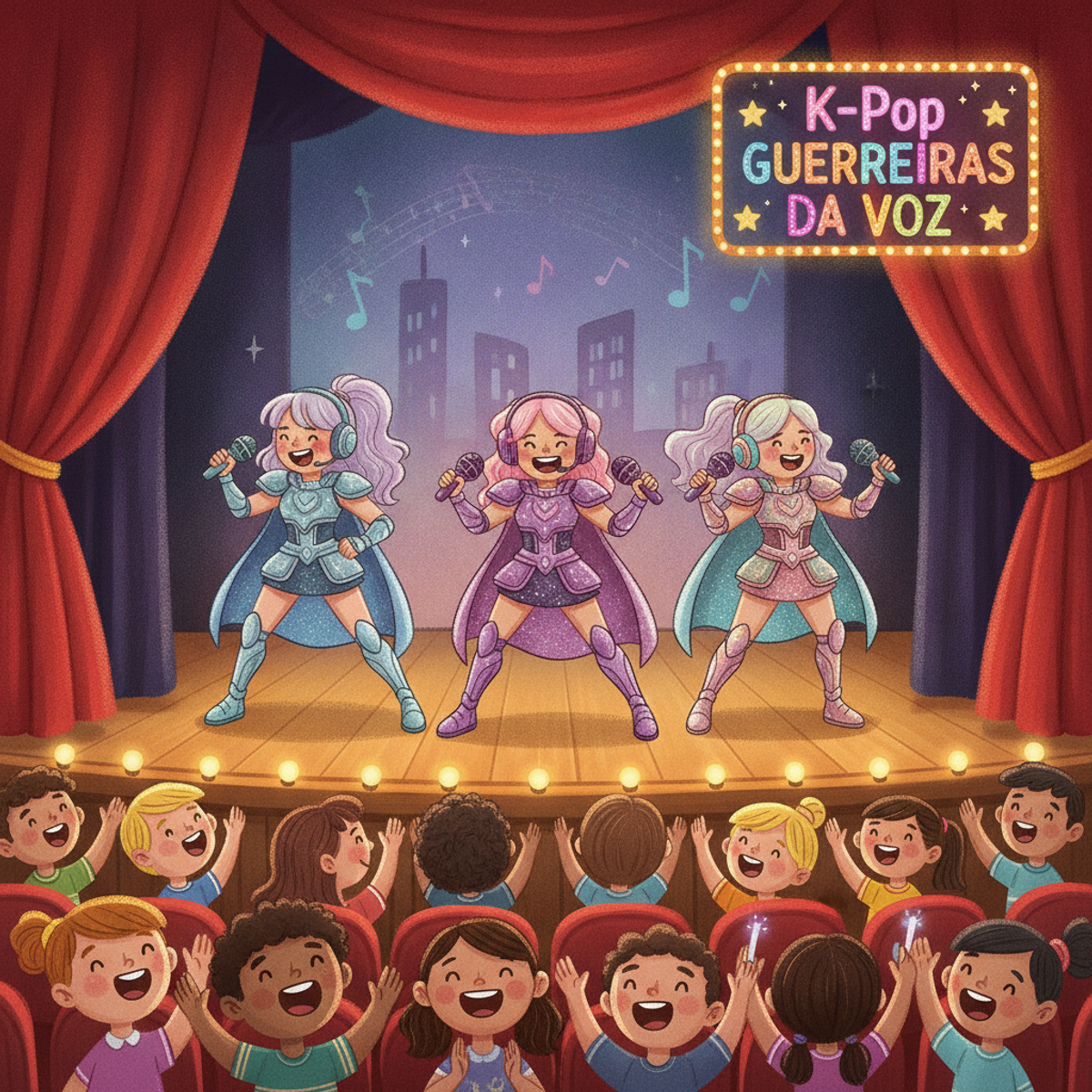 Foto: K-Pop Guerreiras da Voz