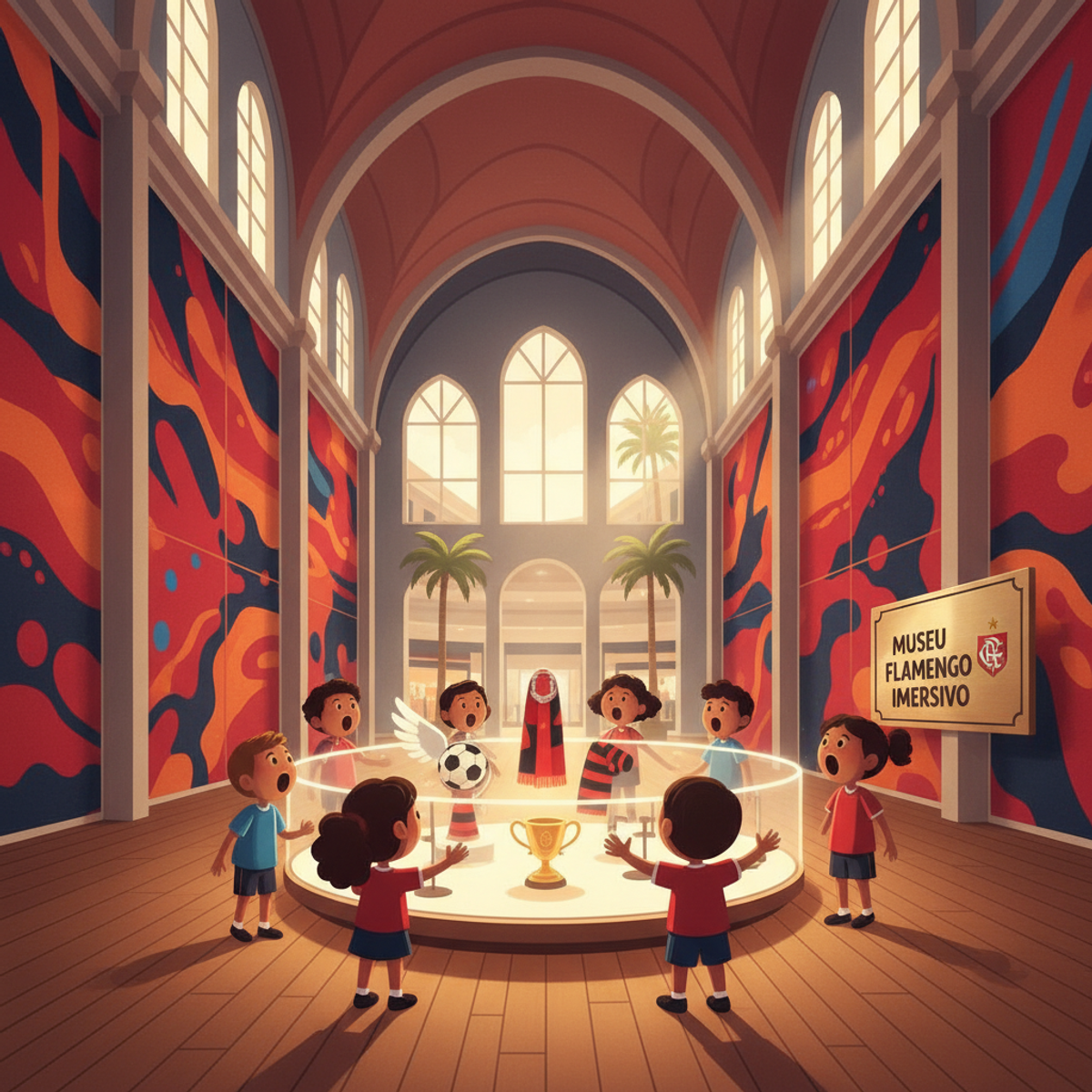 Foto: Museu Flamengo Imersivo
