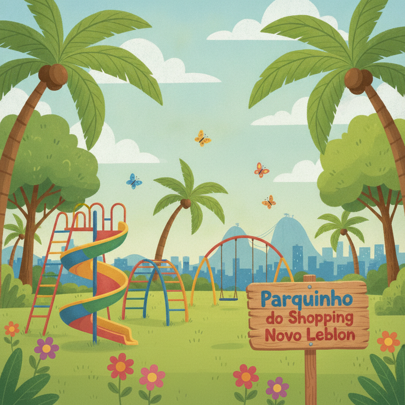Foto: Parquinho do Shopping Novo Leblon