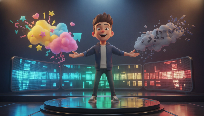 Foto: Enaldinho em A Origem de Happy & Angry