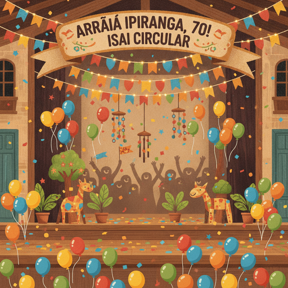 Foto: Arraiá Ipiranga, 70! ISAI Circular