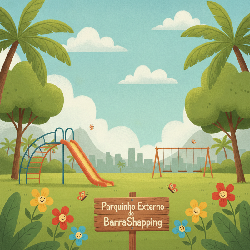 Foto: Parquinho Externo do BarraShopping