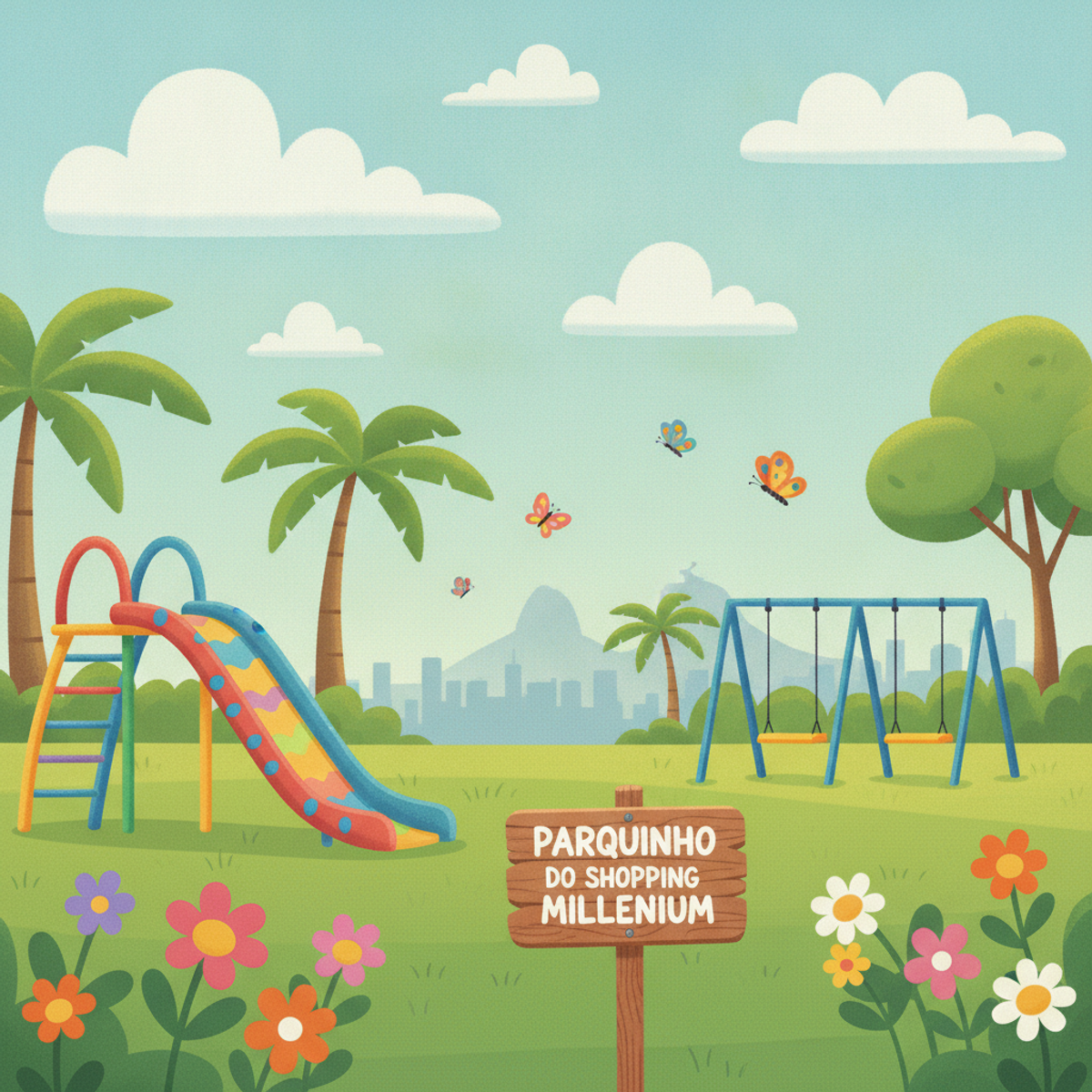 Foto: Parquinho do Shopping Millenium