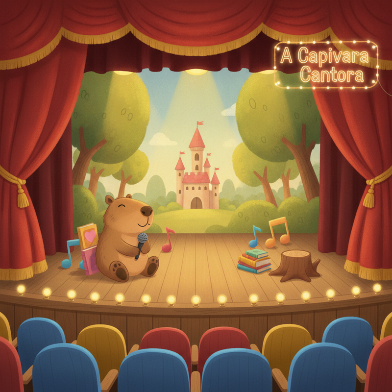 Foto: A Capivara Cantora
