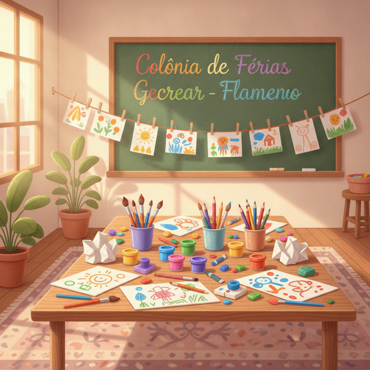 Foto: Colônia de Férias Gecrear - Flamengo