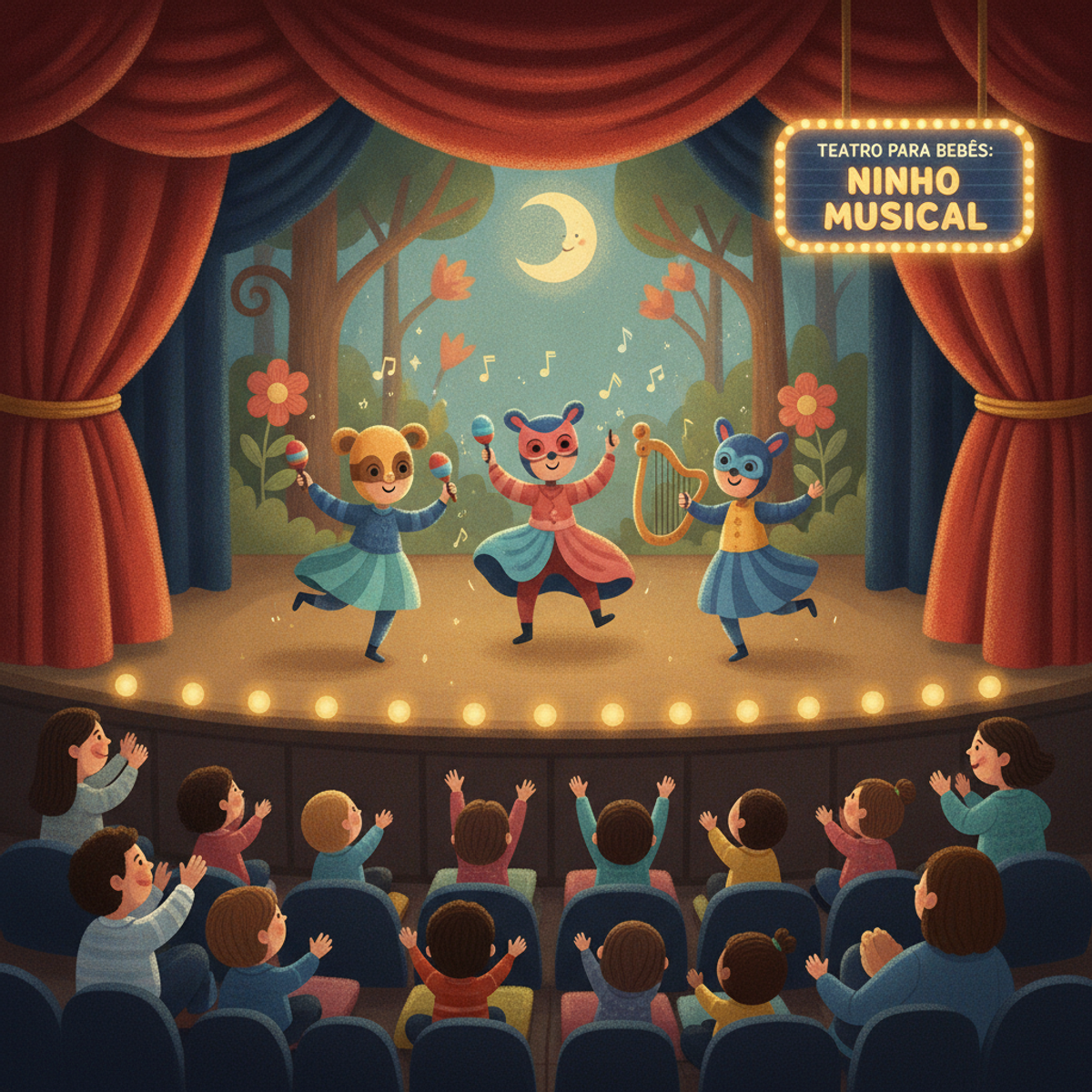Foto: Teatro para Bebês: Ninho Musical