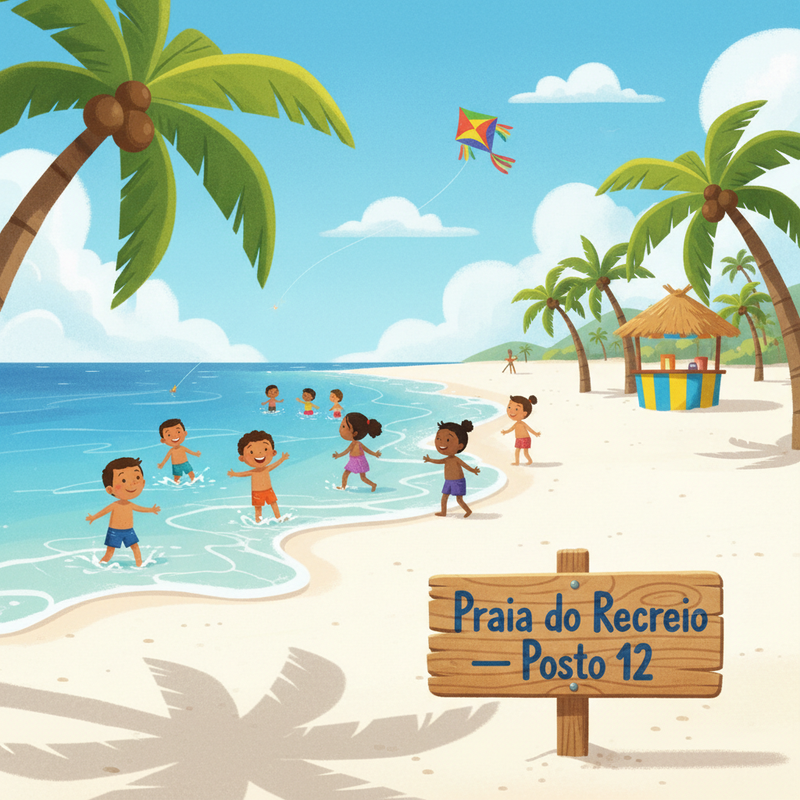 Foto: Praia do Recreio — Posto 12