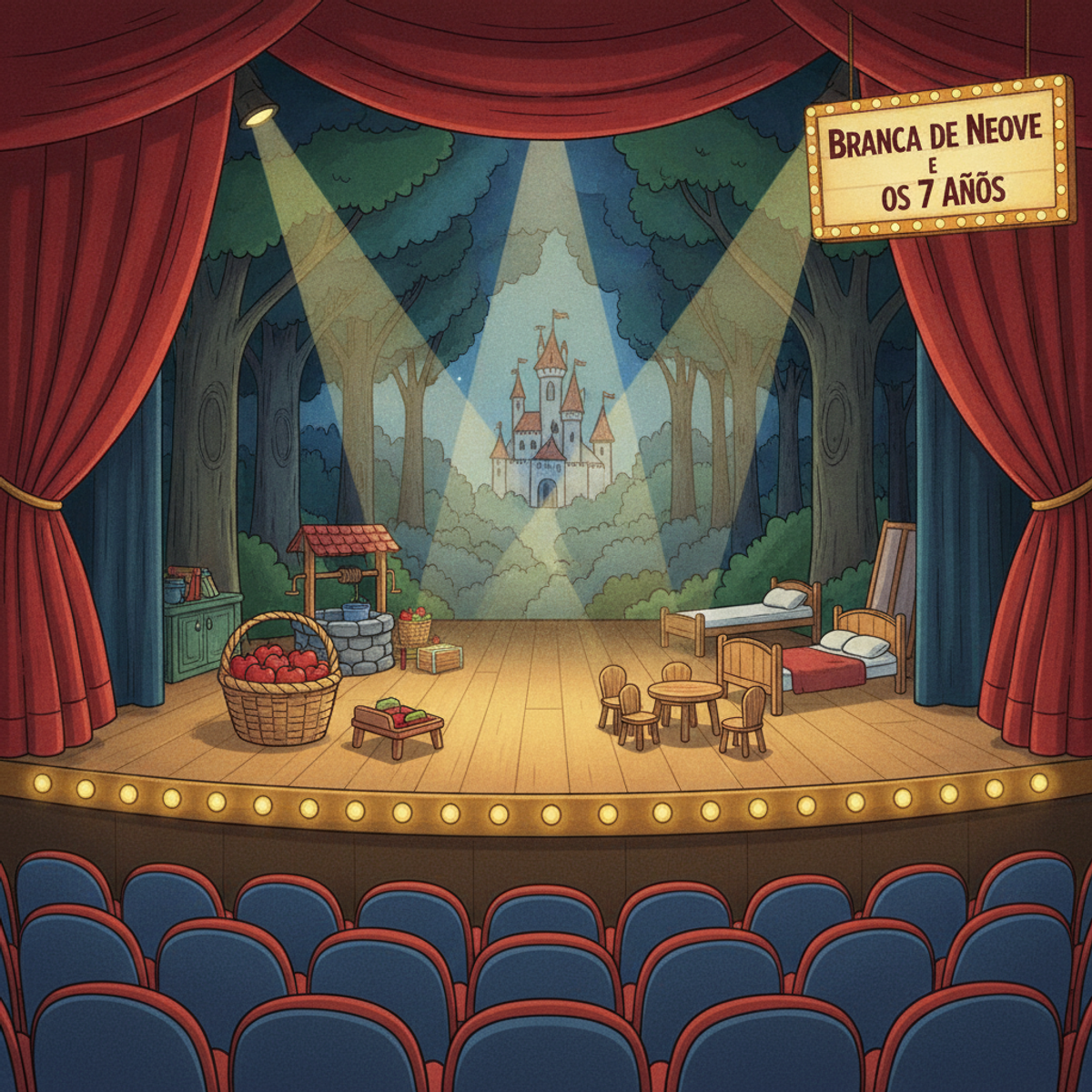Foto: Branca de Neve e os 7 Anões