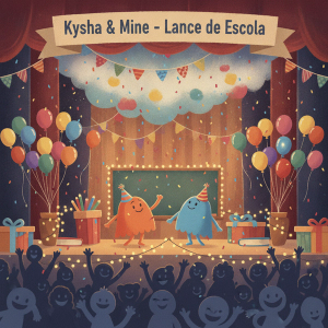 Foto: Kysha & Mine - Lance de Escola
