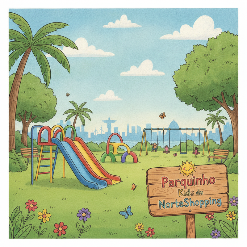 Foto: Parquinho Kids do NorteShopping
