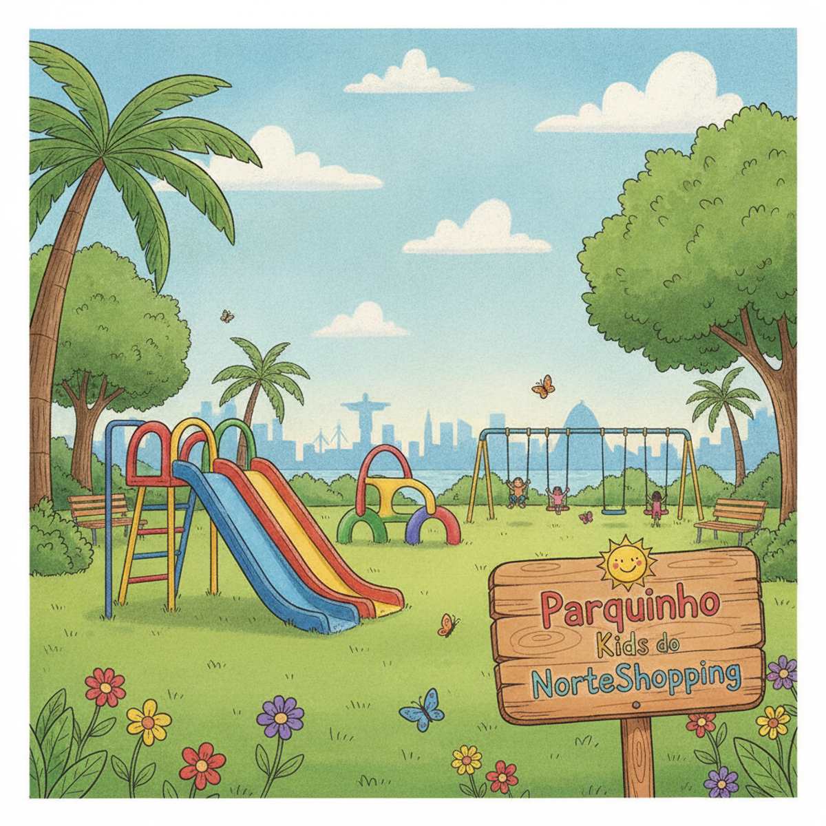 Foto: Parquinho Kids do NorteShopping