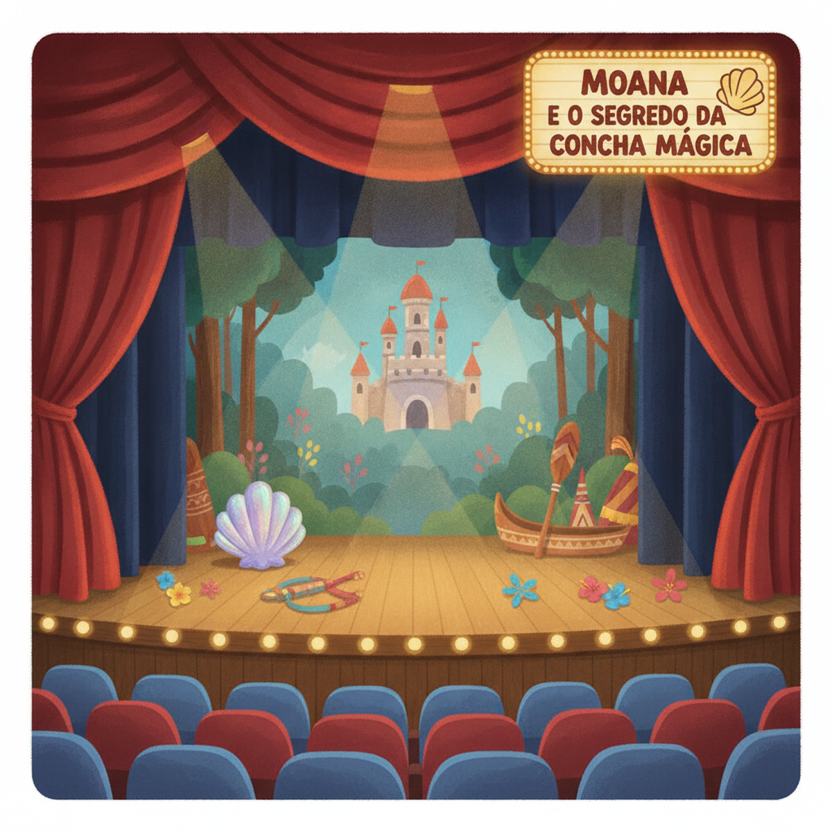 Foto: Moana e o Segredo da Concha Mágica