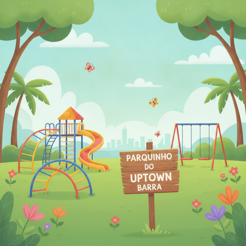 Foto: Parquinho do Uptown Barra