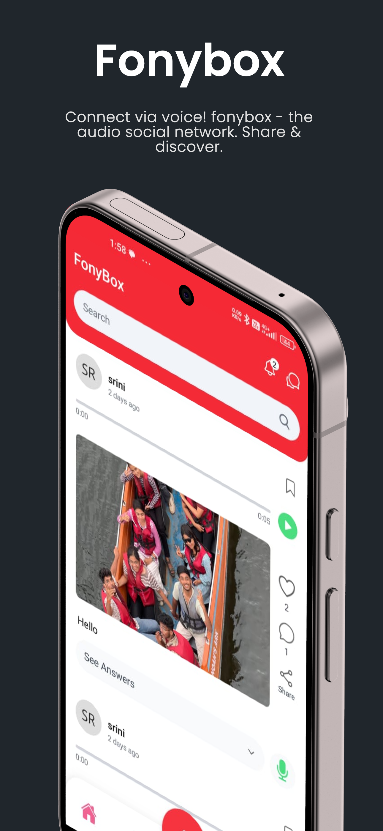 Fonybox: An Audio-First Platform for Local Communities & Shared Interests - Image 1