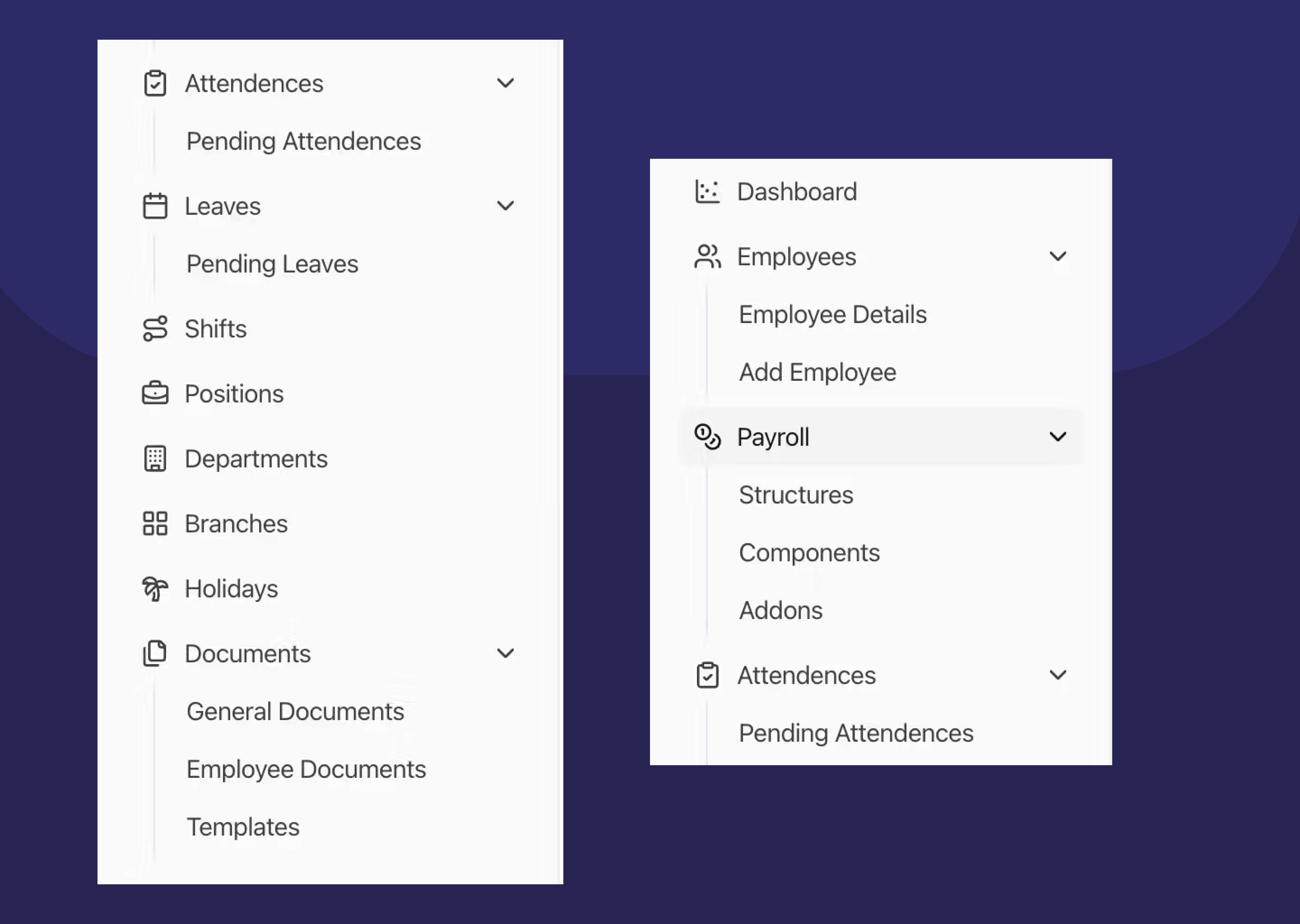 StackHR – A Fully Customisable HR Management System for Complex Organisations interface