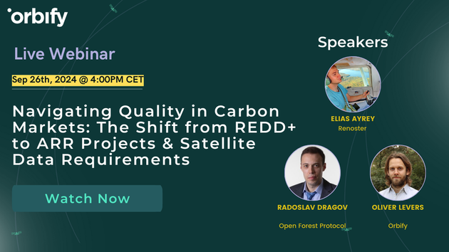 On-demand Webinar: Navigating Quality in Carbon Markets