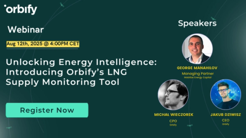 Unlocking Energy Intelligence: Introducing Orbify’s LNG Supply Monitoring Tool