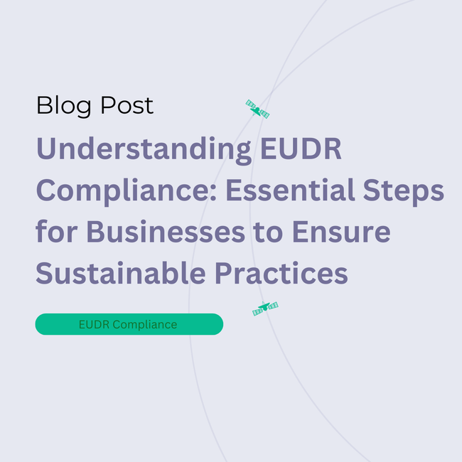 Understanding EUDR Compliance: Essential Steps for Businesses to Ensure Sustainable Practices