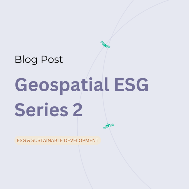 Geospatial ESG Series 2