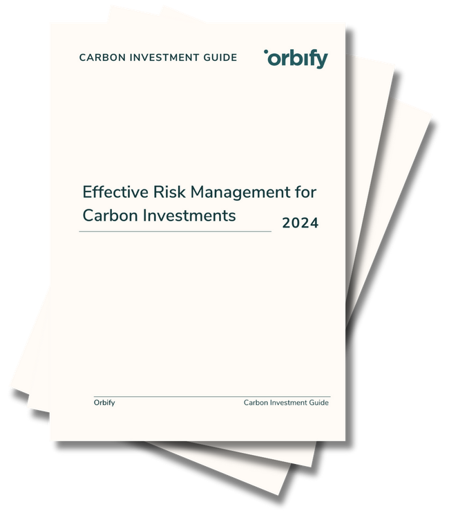 Effective Risk Management for Carbon Investments