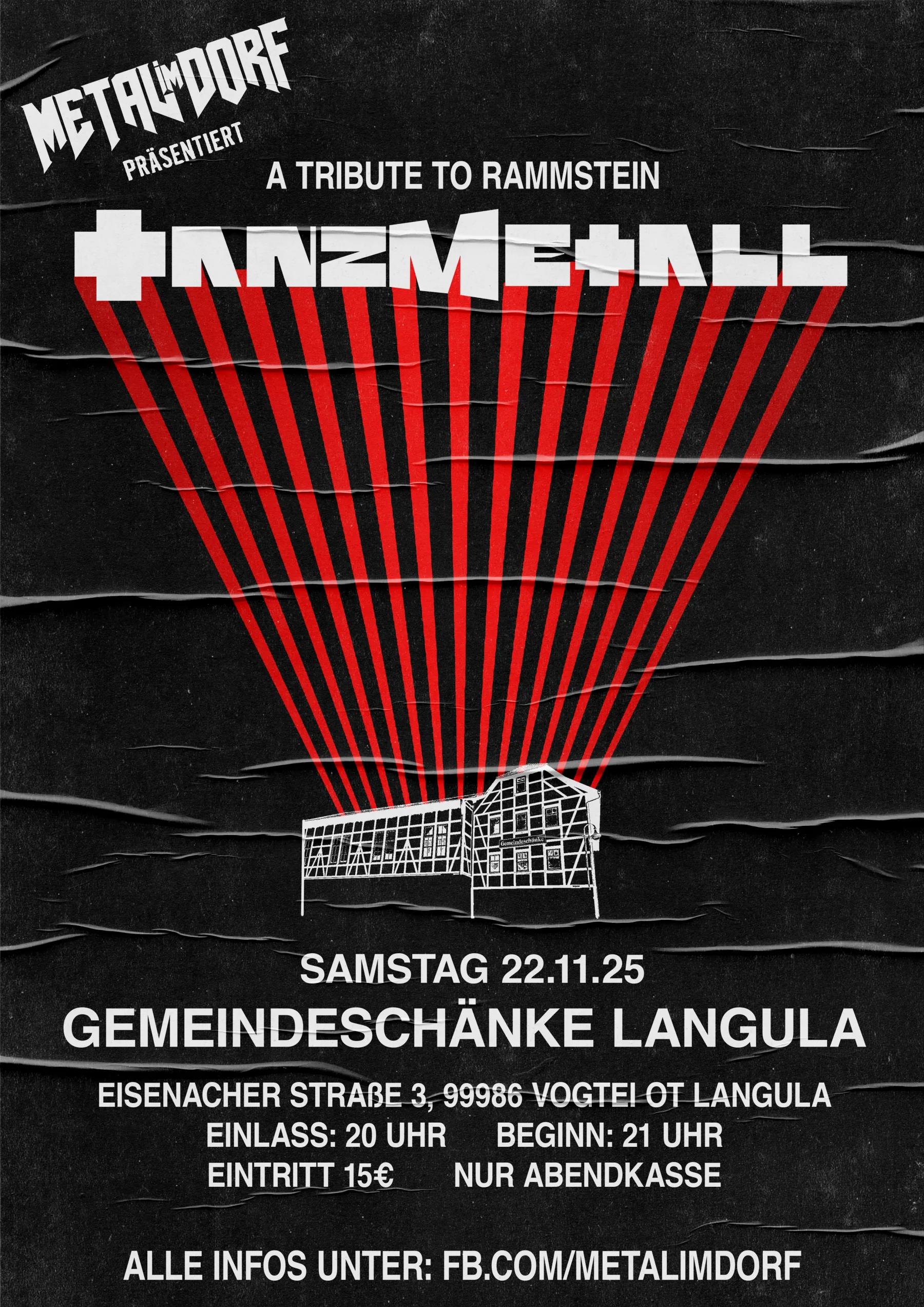 Metal im Dorf Tanzmetall