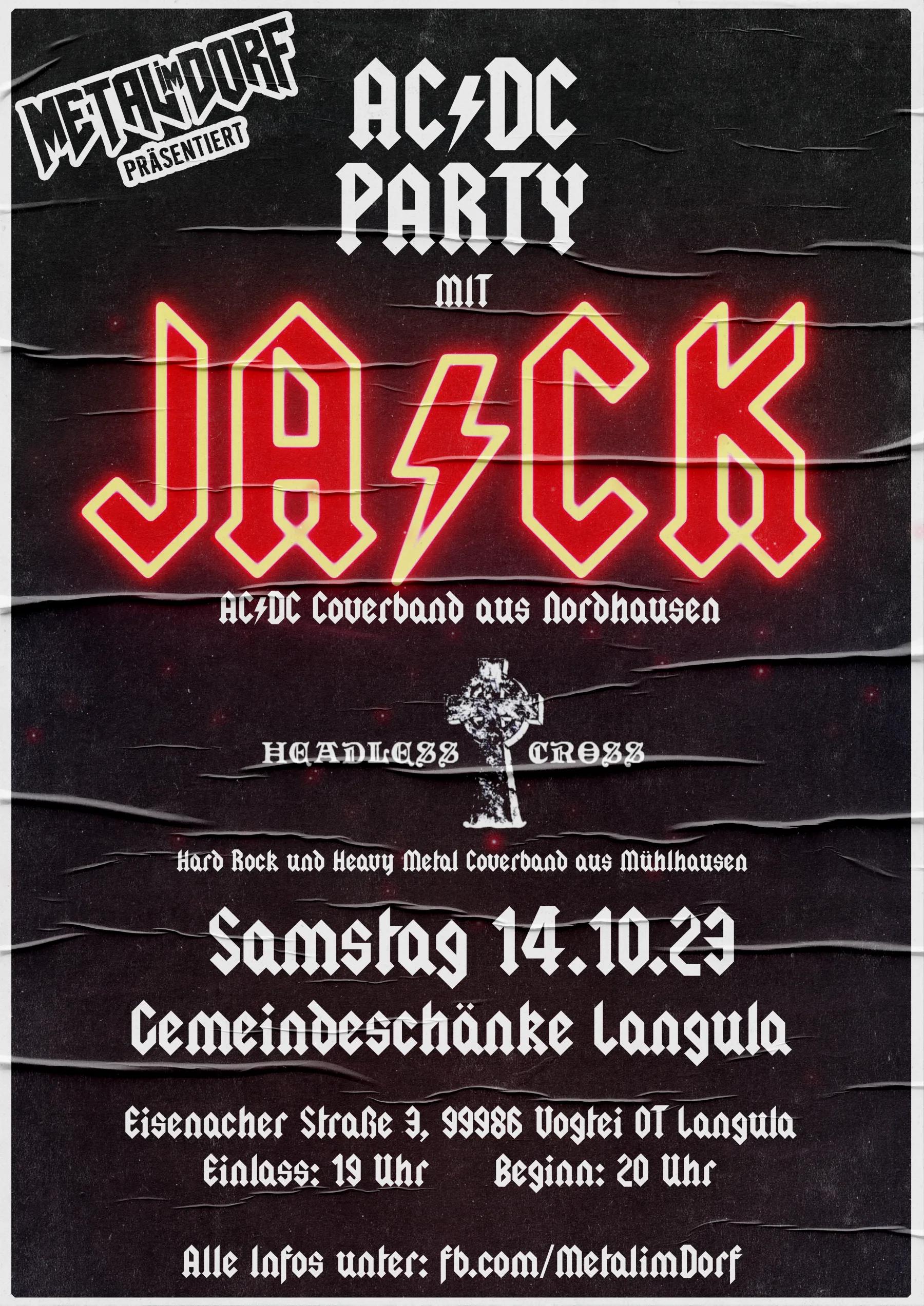 Metal im Dorf AC/DC Party