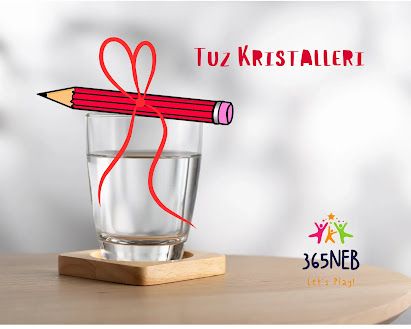 “Tuz kristalleri deneyi, çocukların kristalleşmeyi gözlemleyerek fen bilgisine ilgi duymasını sağlar.”