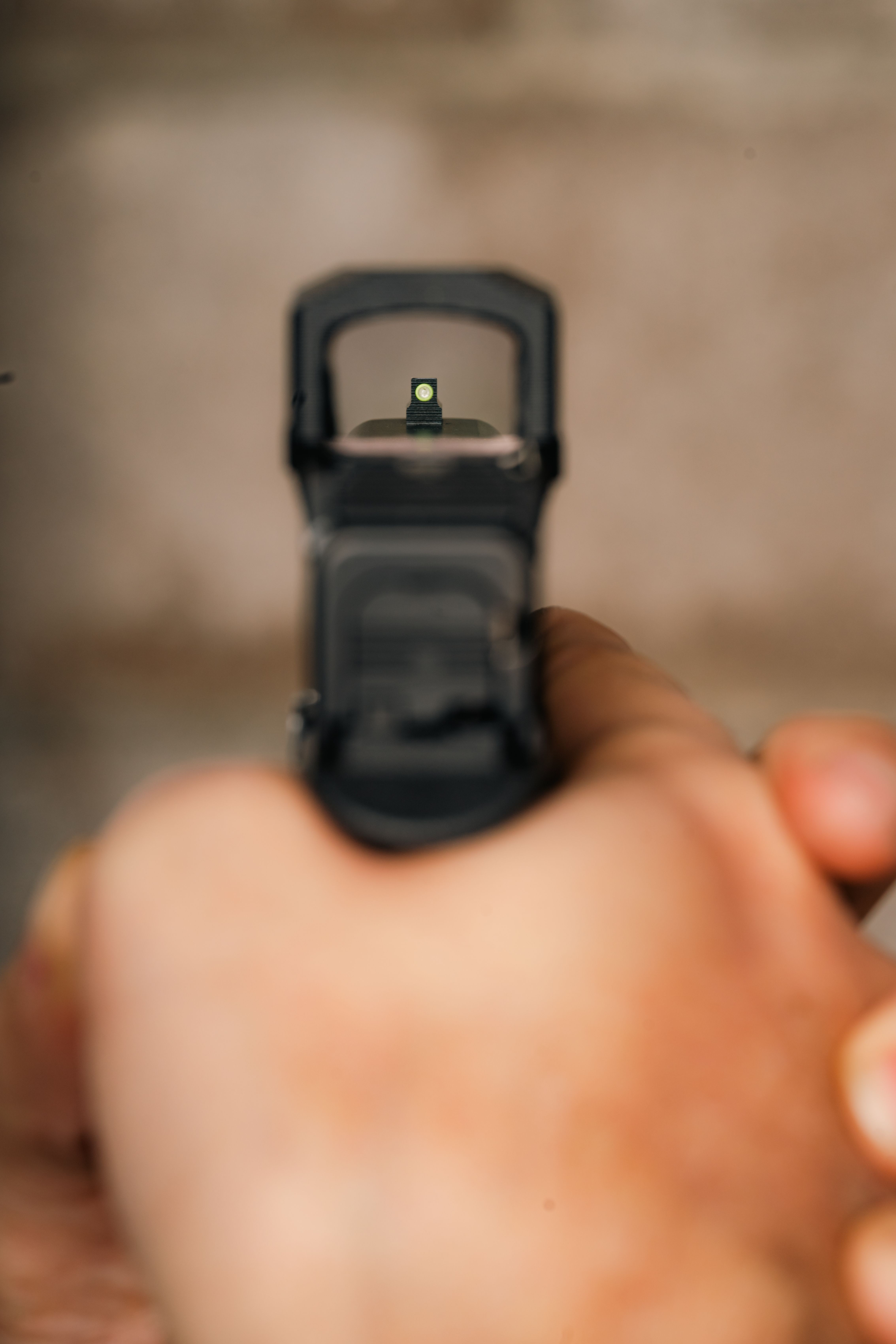 Swampfox Sentinel II on Glock 43X MOS — no adapter plate, direct mount