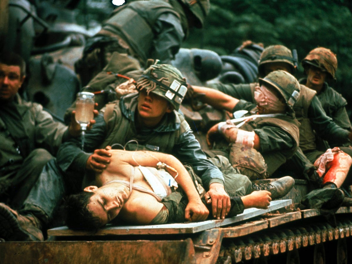 Walter Cronkite reporting from Vietnam, February 1968