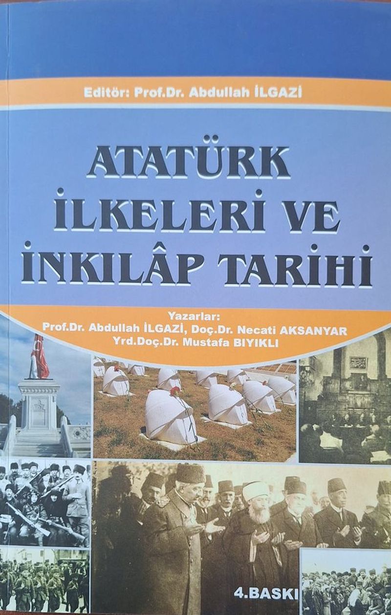 Atatürk İlkeleri ve İnkılâp Tarihi (4. baskı) kapağı
