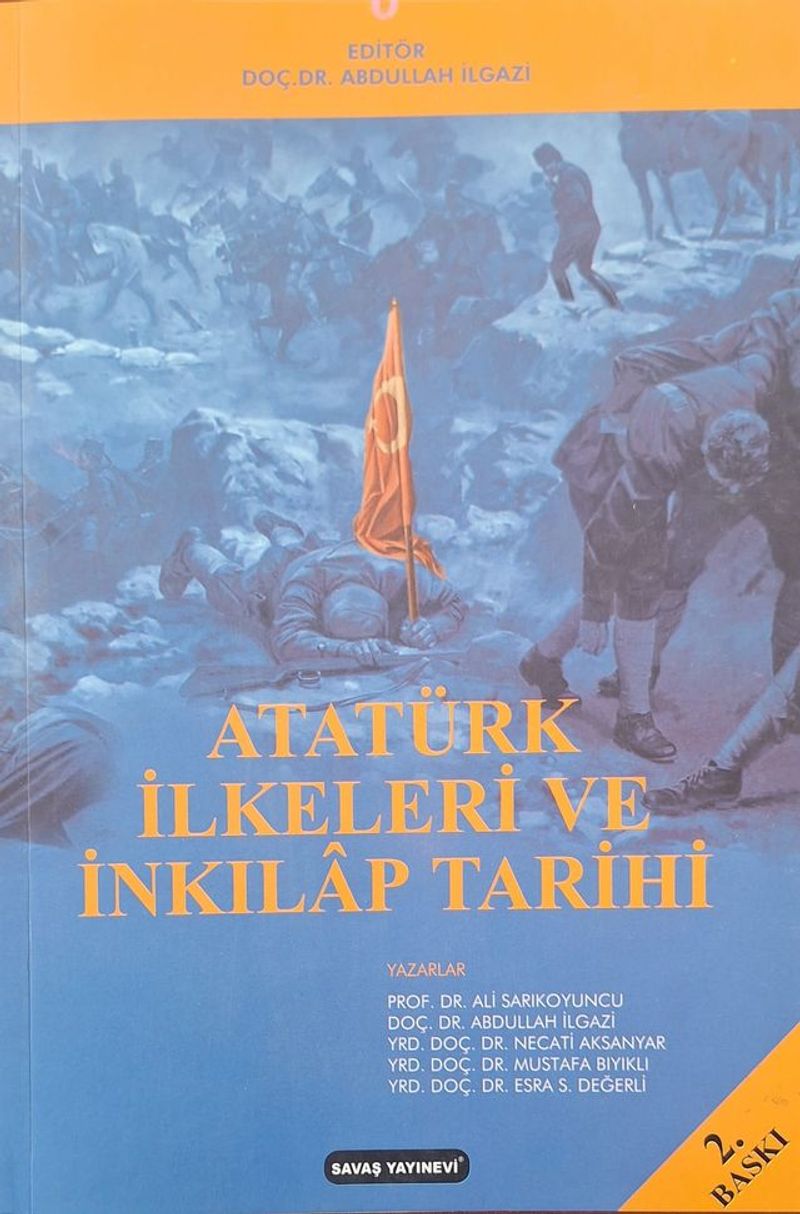 Atatürk İlkeleri ve İnkılâp Tarihi (2. baskı) kapağı