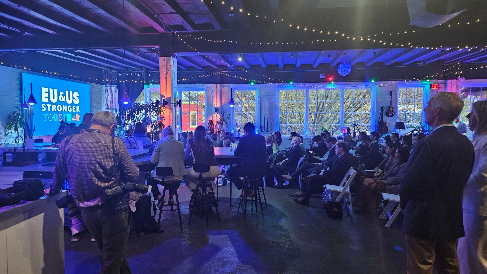 Full house for a panel event