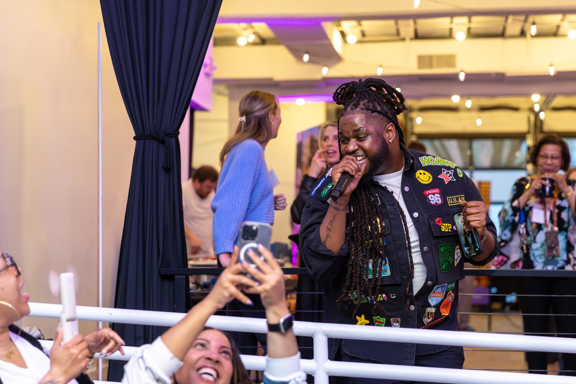 Live performance moment