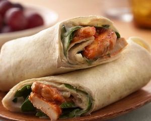 Sweet & Tangy Chicken Wraps