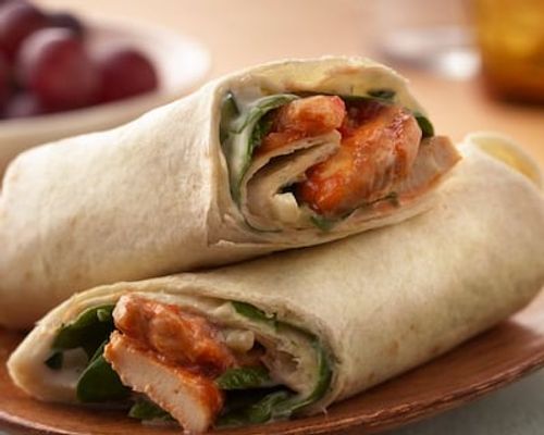 Sweet & Tangy Chicken Wraps