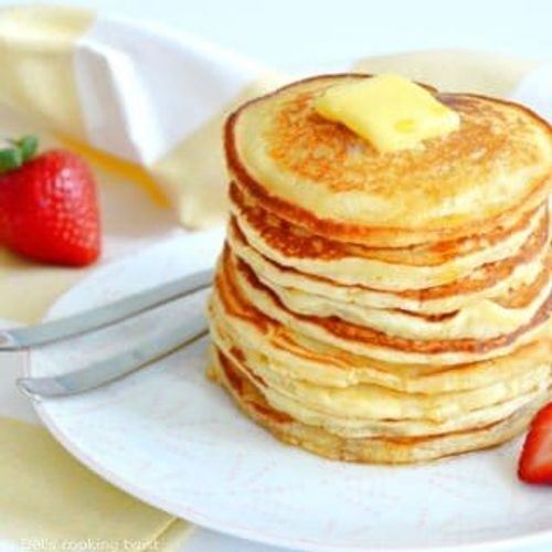 Fluffy American Pancakes