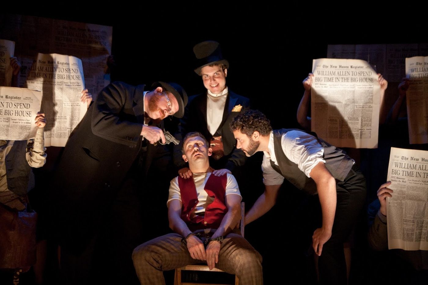 Production photo from VaudeVillain (2010)