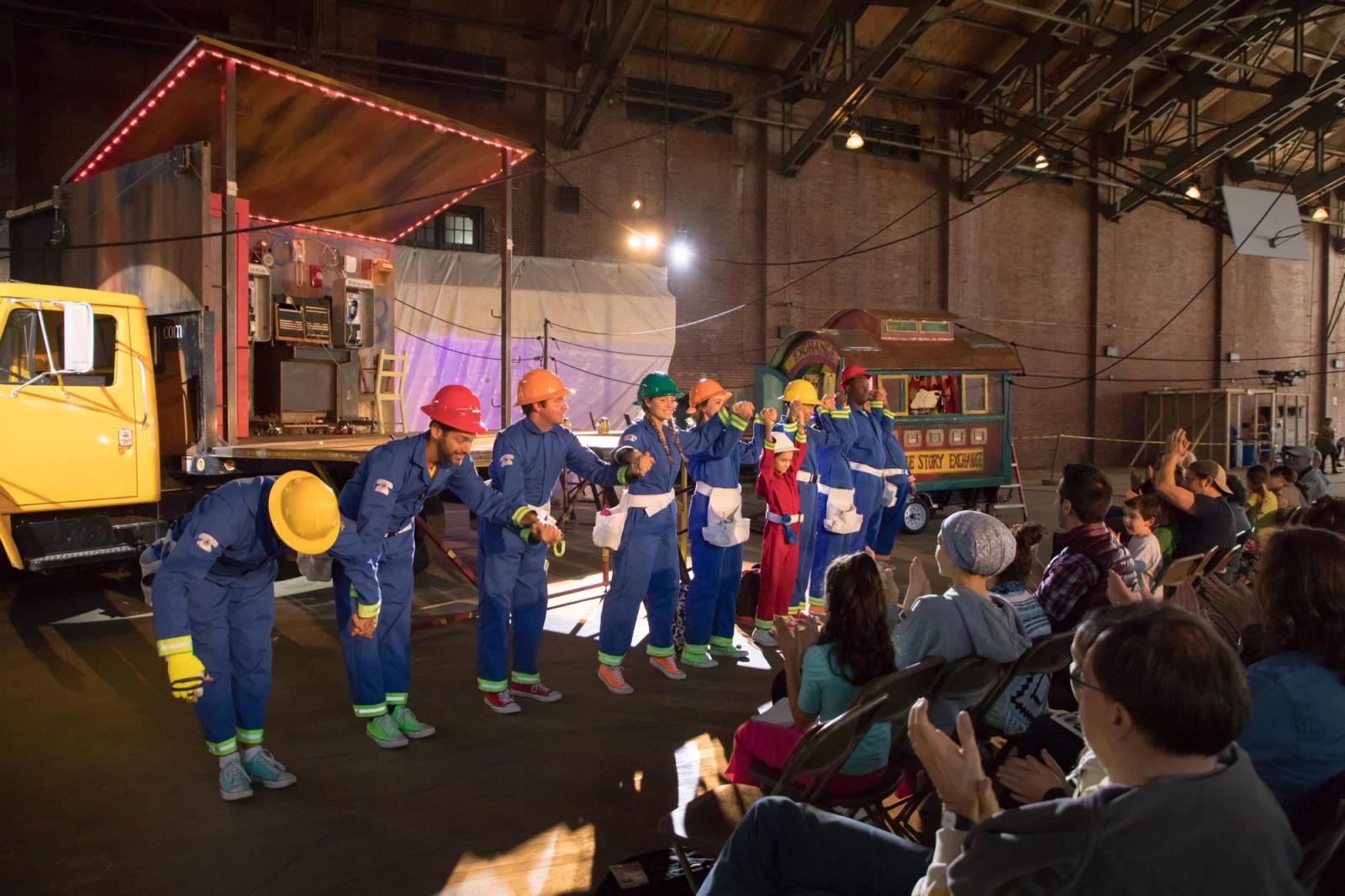 Production photo from Exchange (2017)