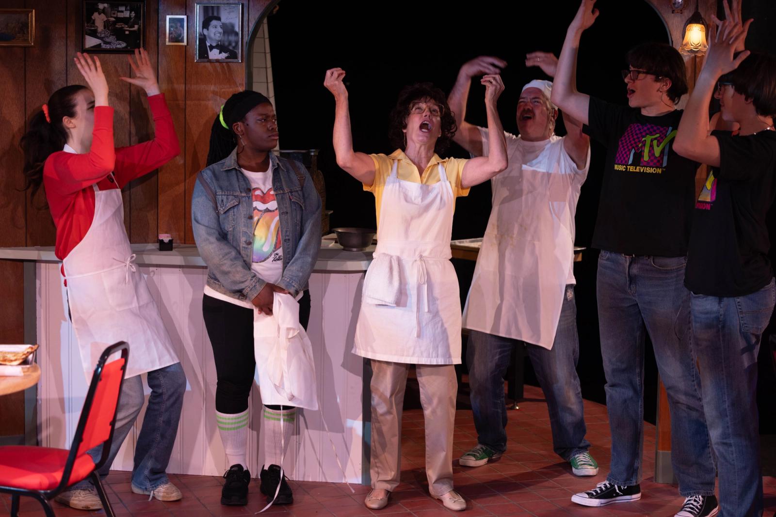 Production photo from Family Business: (A)Pizza Play.