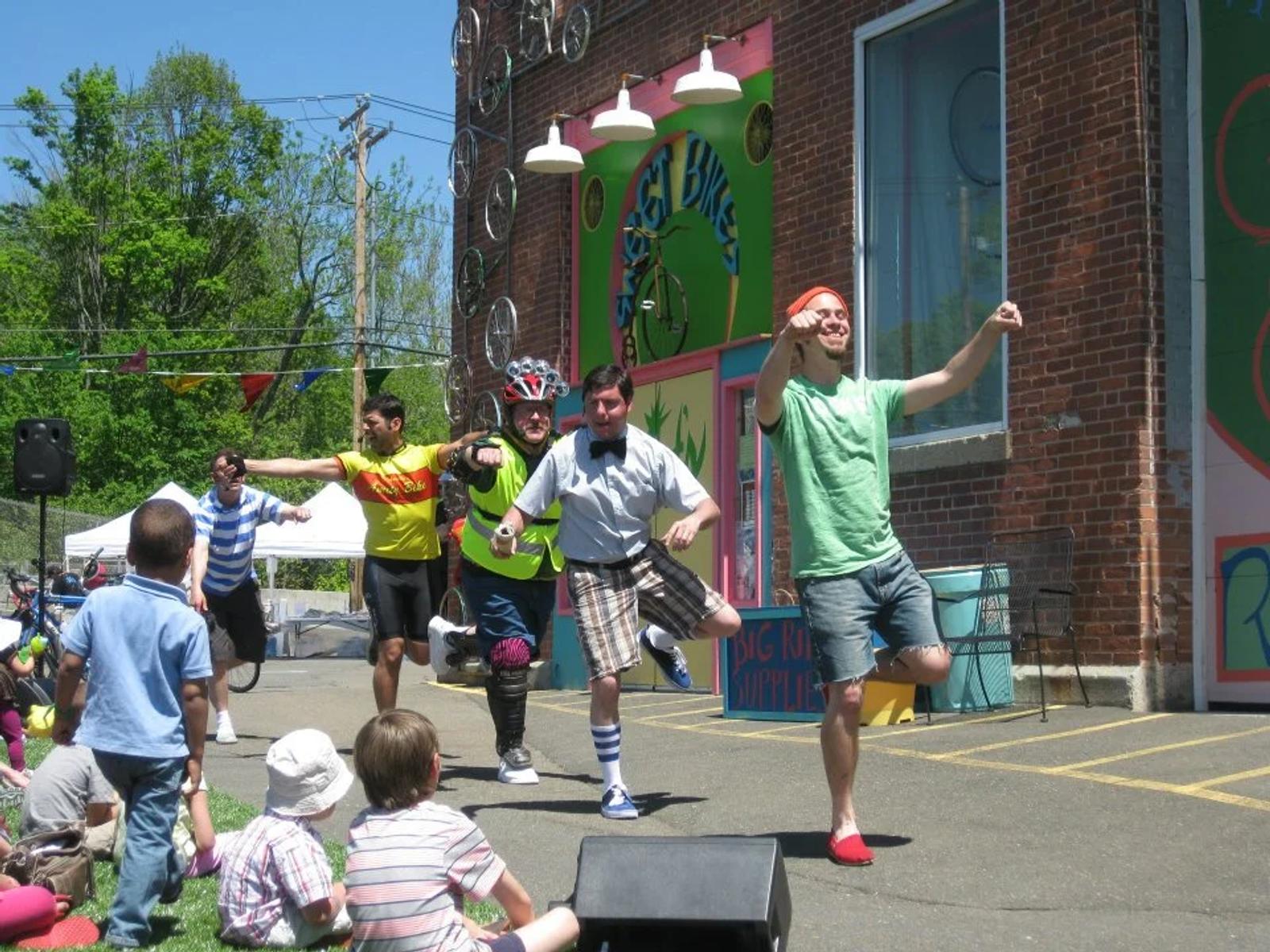Production photo from Head Over Wheels (2012)