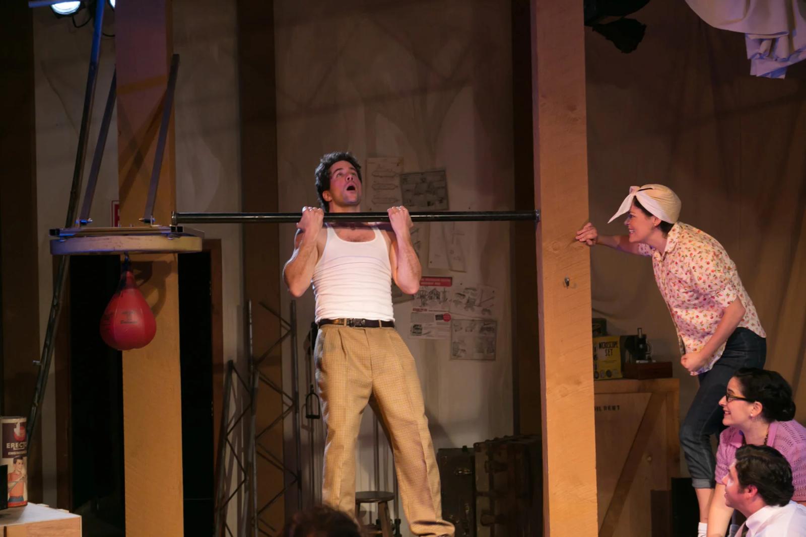 Production photo from Gilbert the Great (2014)