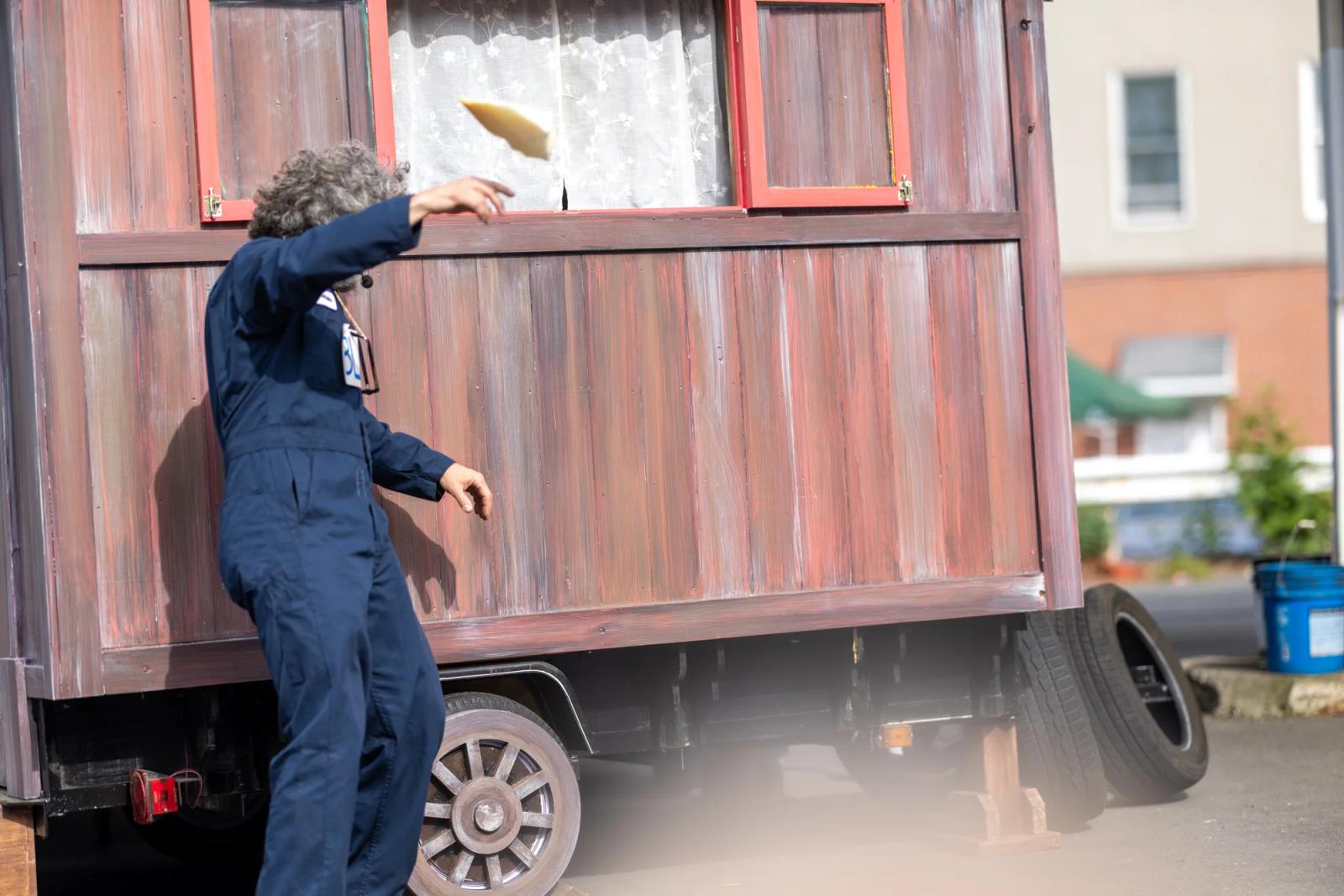 Production photo from Where the Rubber Met the Road (2023)