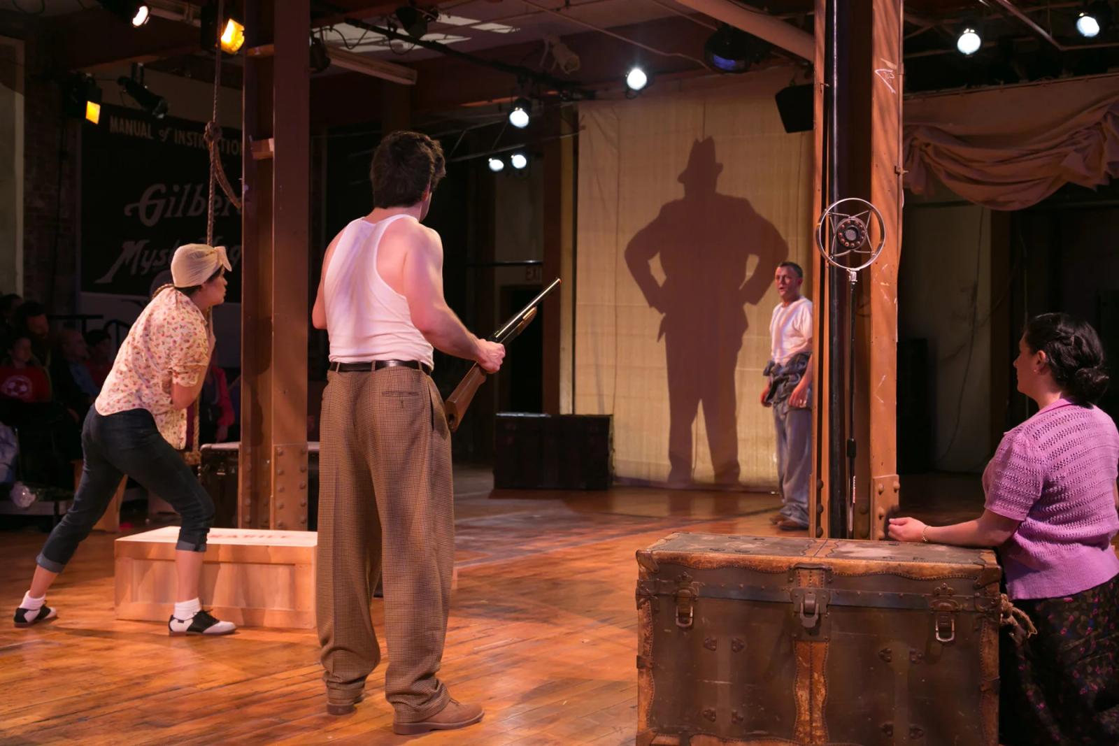 Production photo from Gilbert the Great (2014)